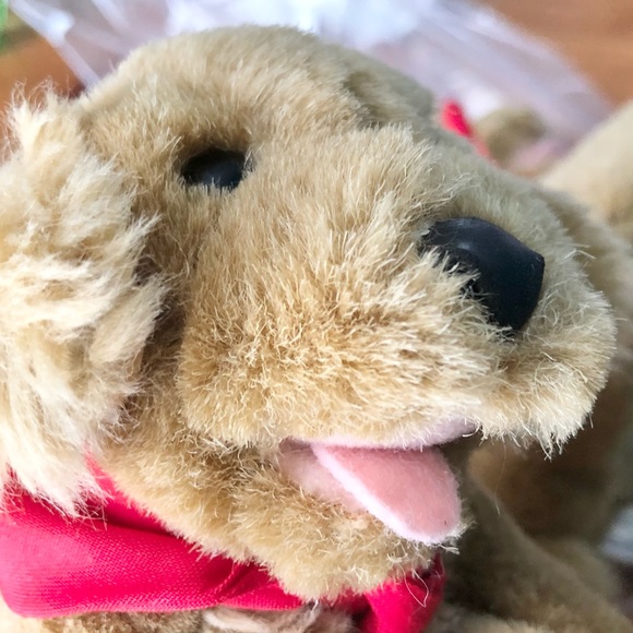 Build a Bear Lil' Bearemy's Kennel Pals 2 Mini Plush Golden Retriever Puppy BAB - Picture 8 of 16